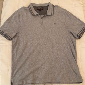 Michael Kors large collar shirt